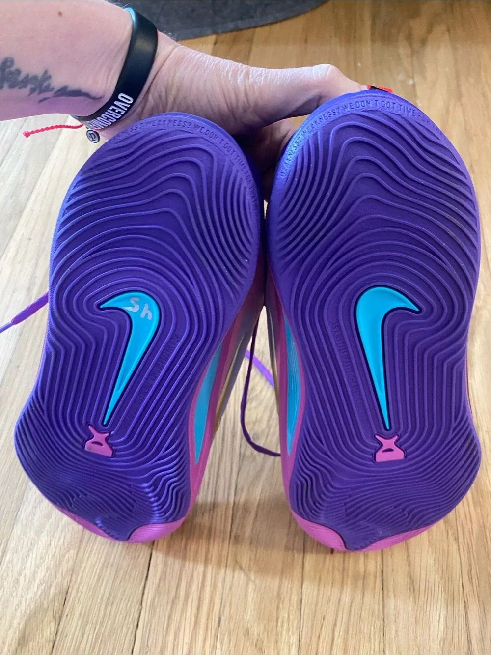 NEW Nike Youth A'One Aja Wilson Unapologetic Purple Pink